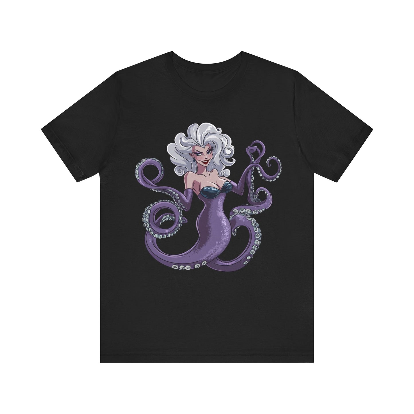 Enchanting Sea Witch Tee - Full-Body Ursula Design