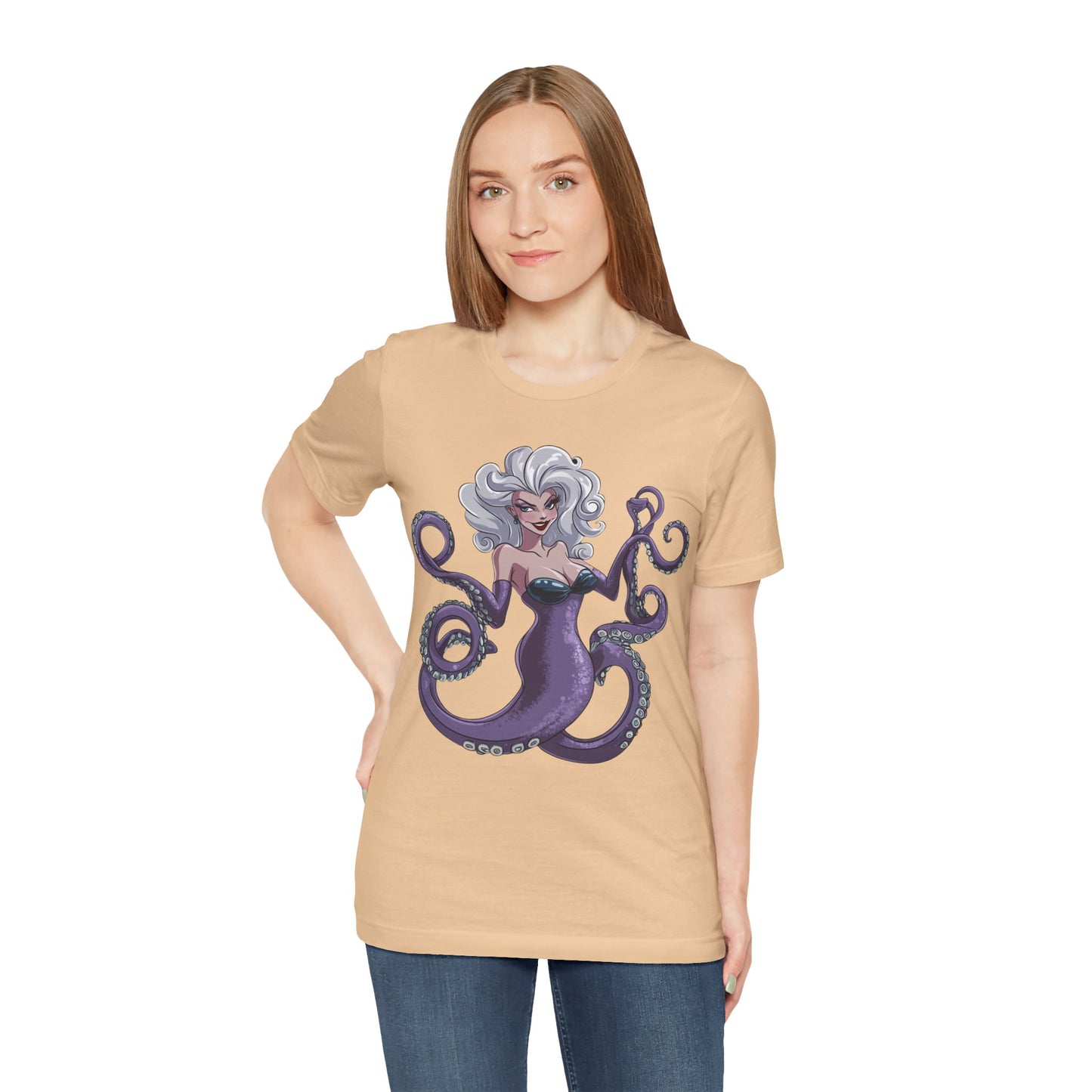 Enchanting Sea Witch Tee - Full-Body Ursula Design