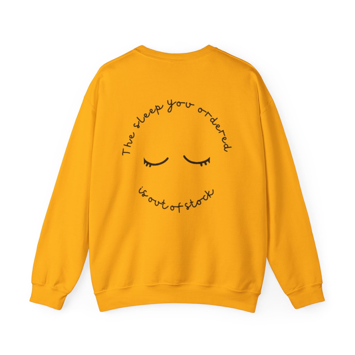 Out of Stock Sleep – Cozy Crewneck Sweatshirt
