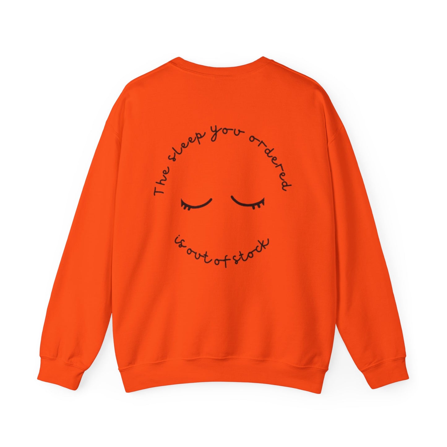 Out of Stock Sleep – Cozy Crewneck Sweatshirt