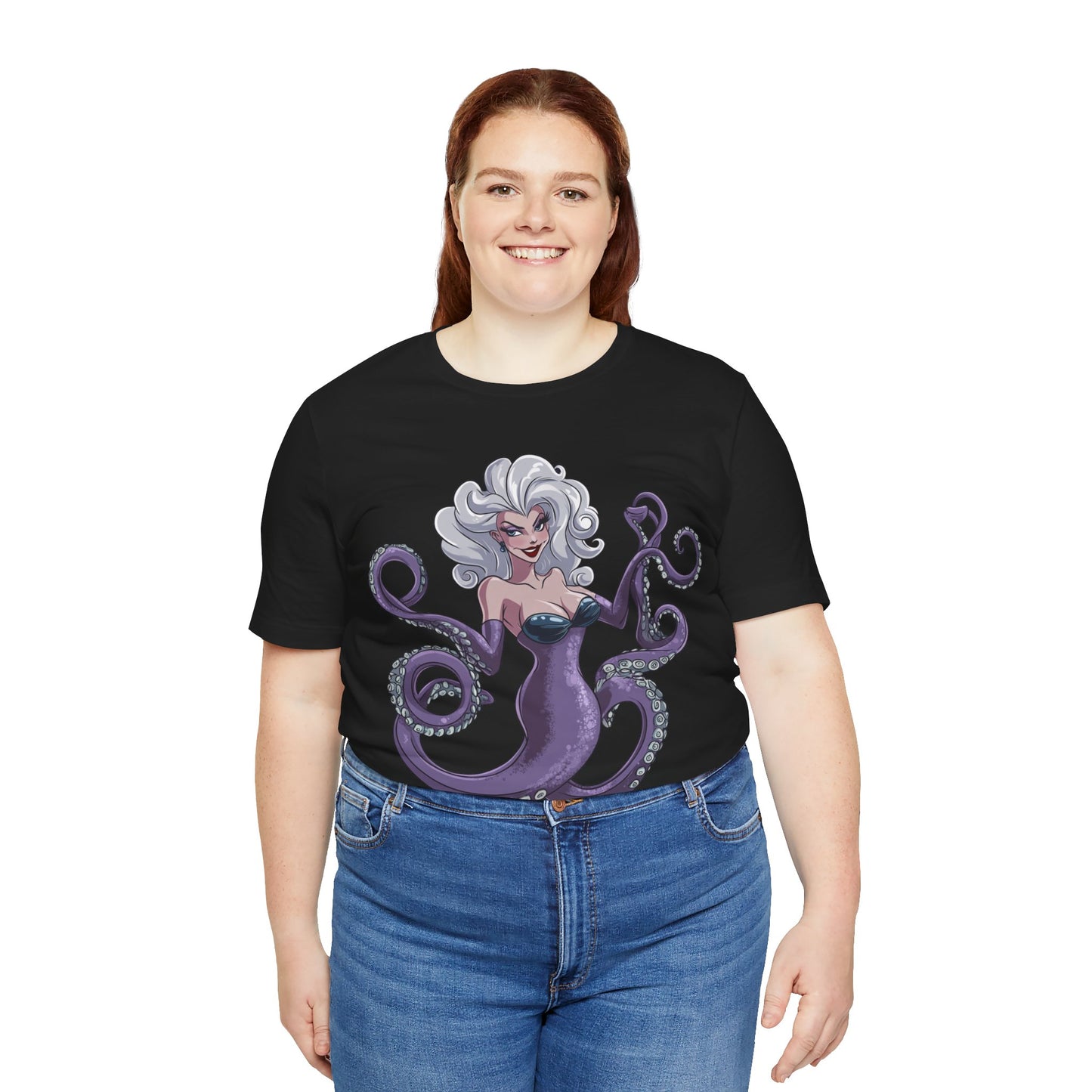 Enchanting Sea Witch Tee - Full-Body Ursula Design