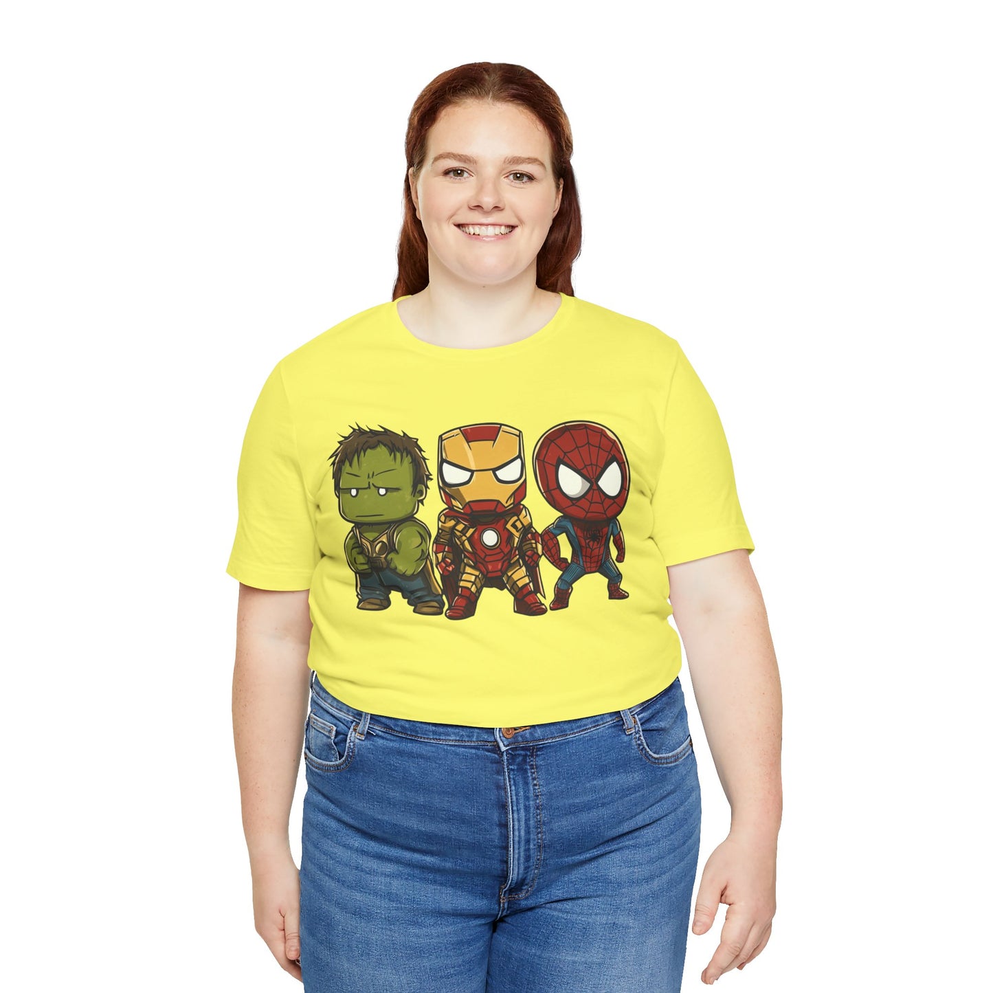 The Avengers Trio Tee – Unisex Jersey Short Sleeve