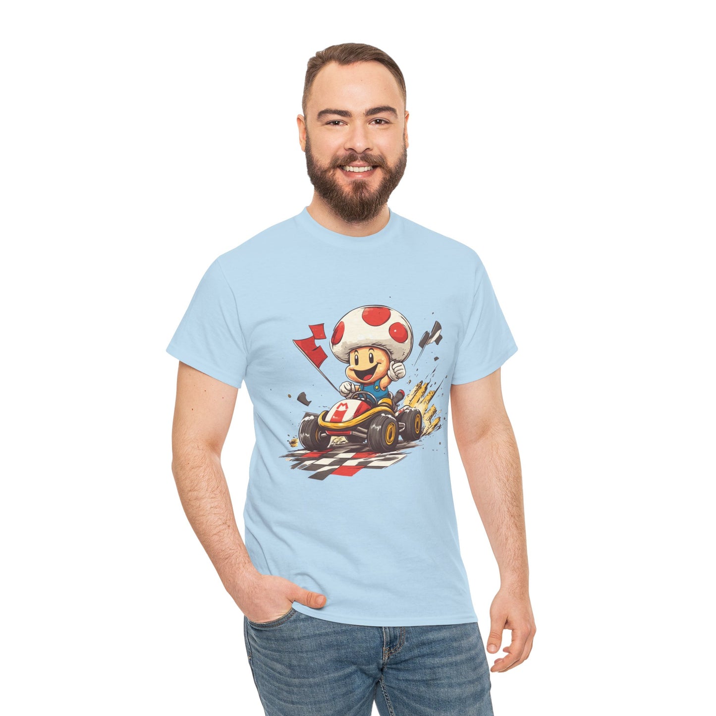 Toad's Victory Lap Tee – Nostalgic Fun for Kids and Adults!