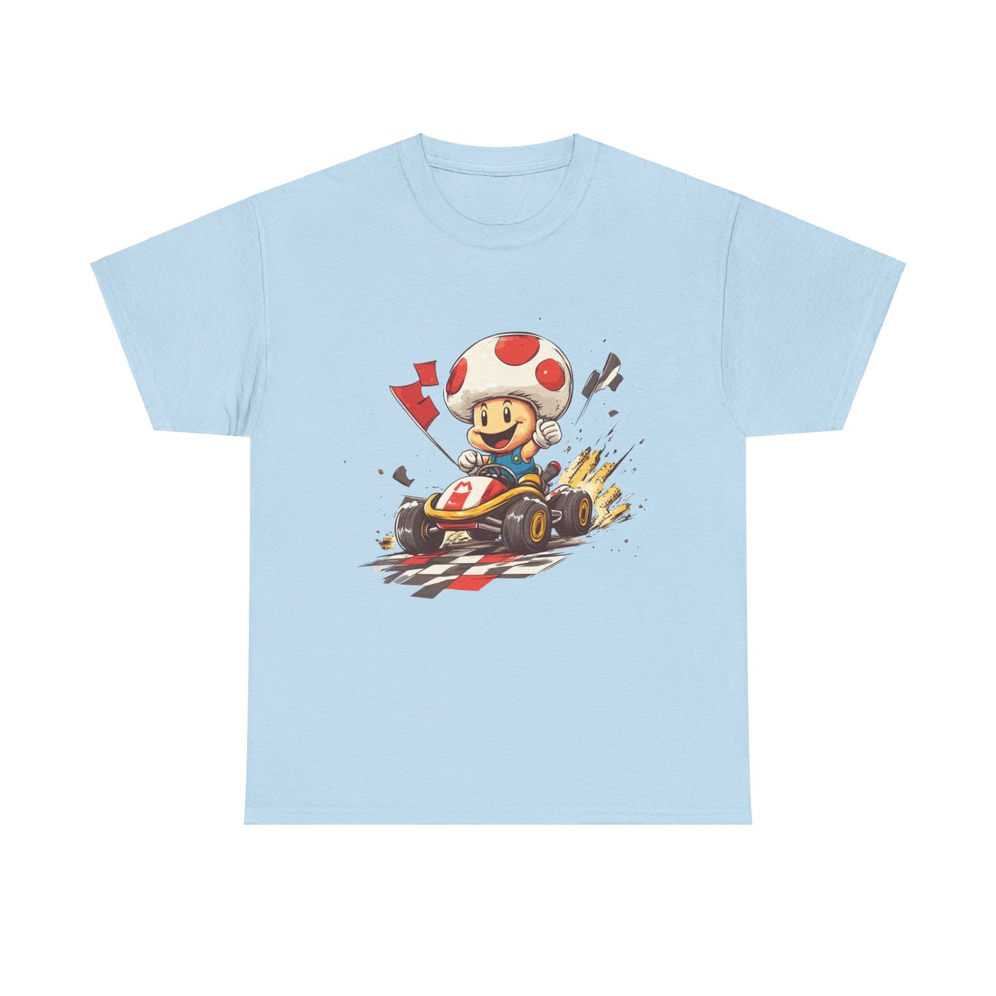 Toad's Victory Lap Tee – Nostalgic Fun for Kids and Adults!