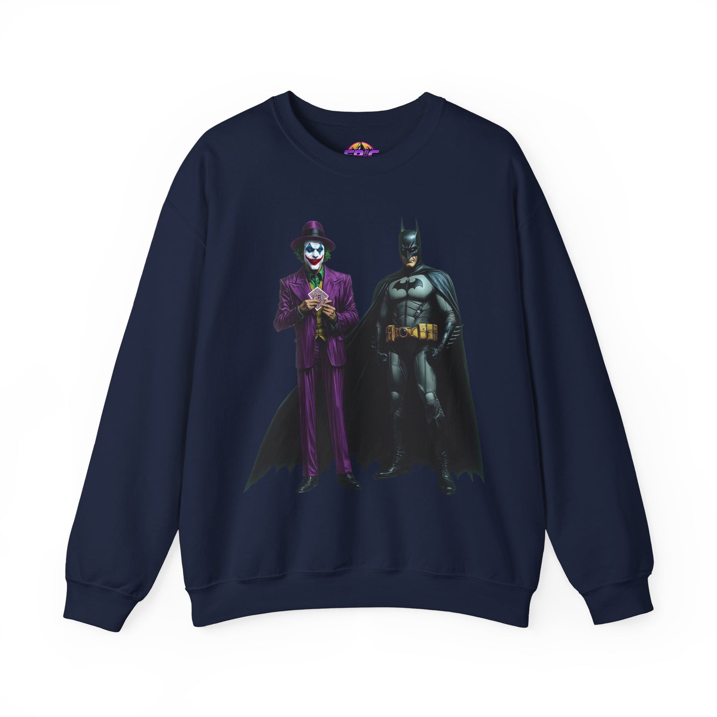 Legends of Gotham Sweatshirt: Batman vs. Joker - Crewneck Sweatshirt