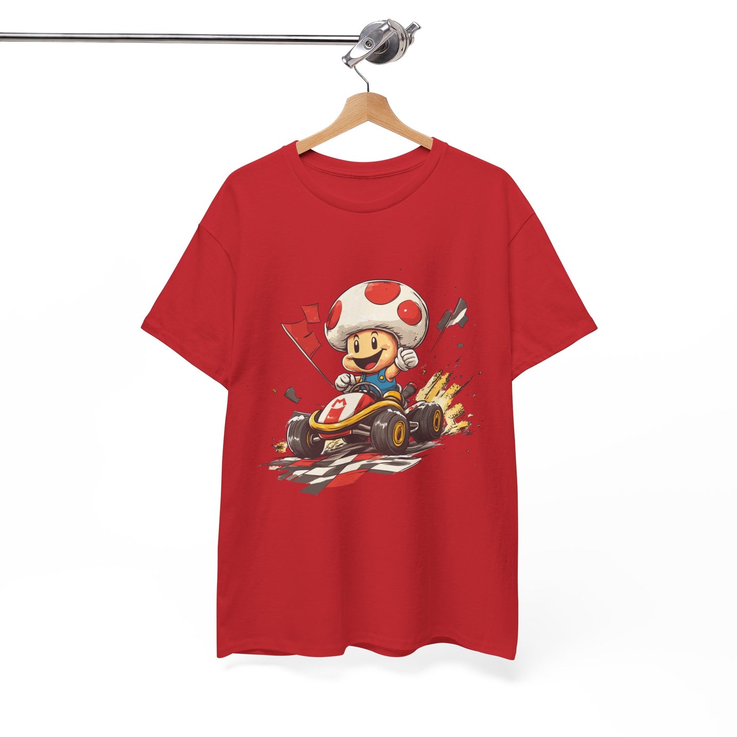 Toad's Victory Lap Tee – Nostalgic Fun for Kids and Adults!