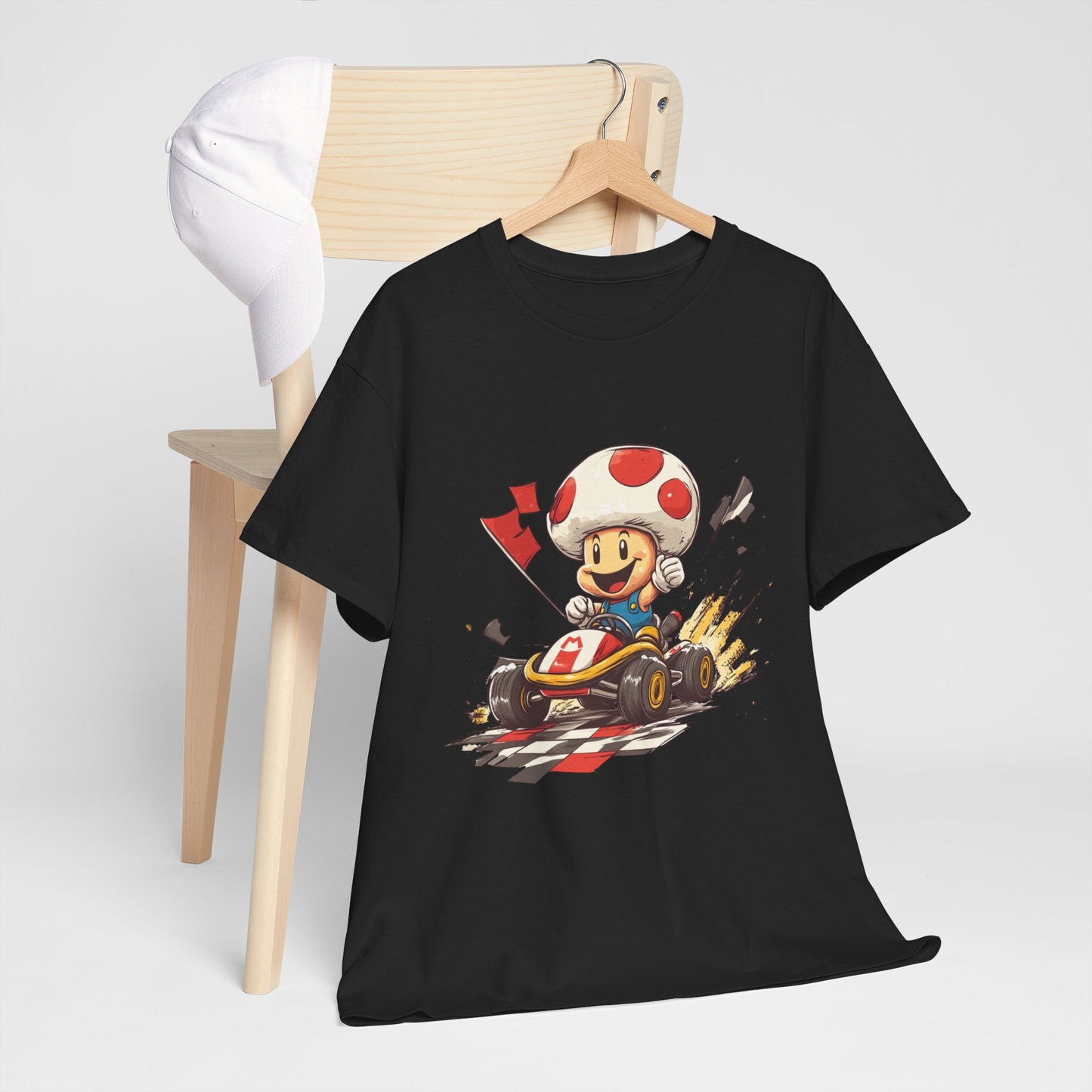 Toad's Victory Lap Tee – Nostalgic Fun for Kids and Adults!