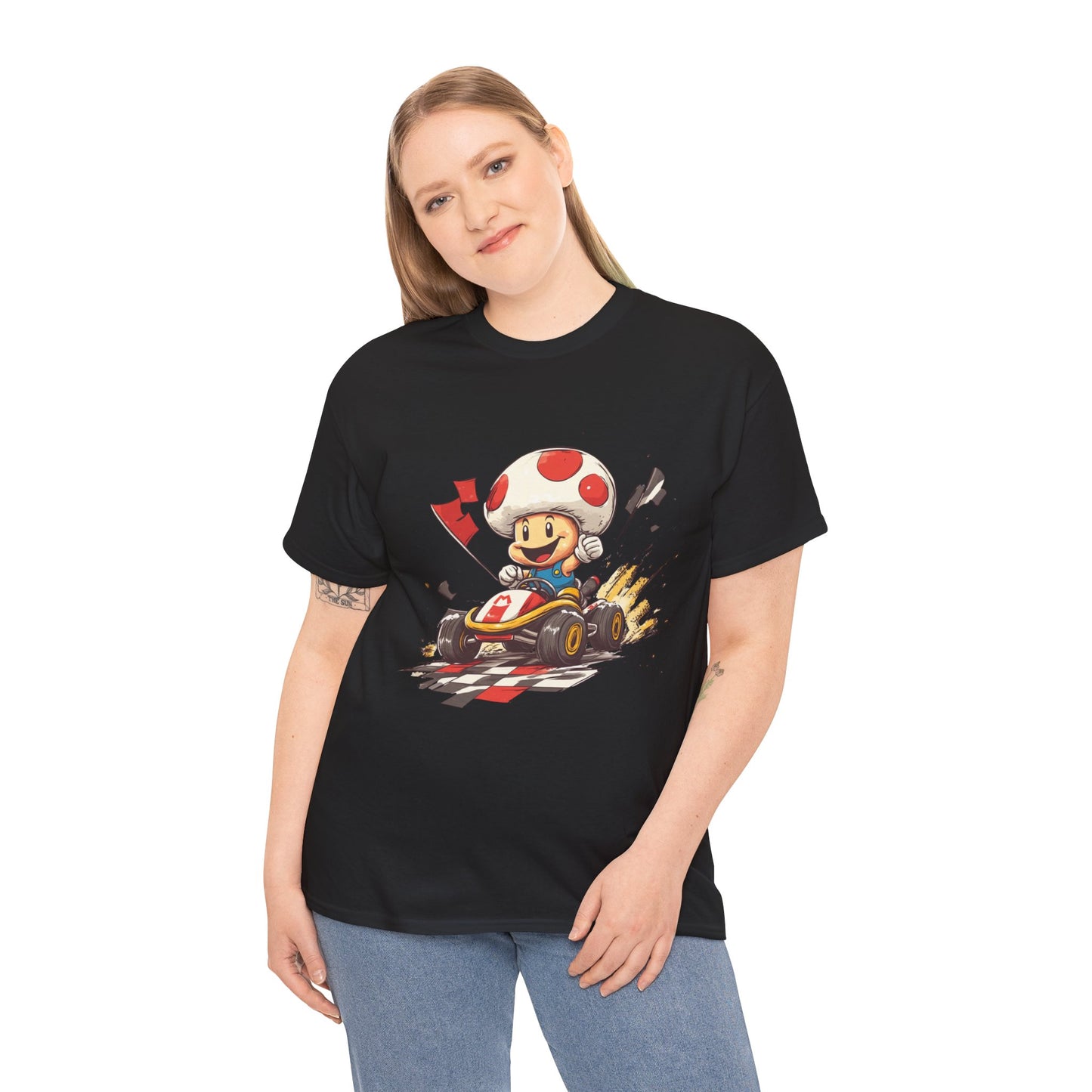 Toad's Victory Lap Tee – Nostalgic Fun for Kids and Adults!