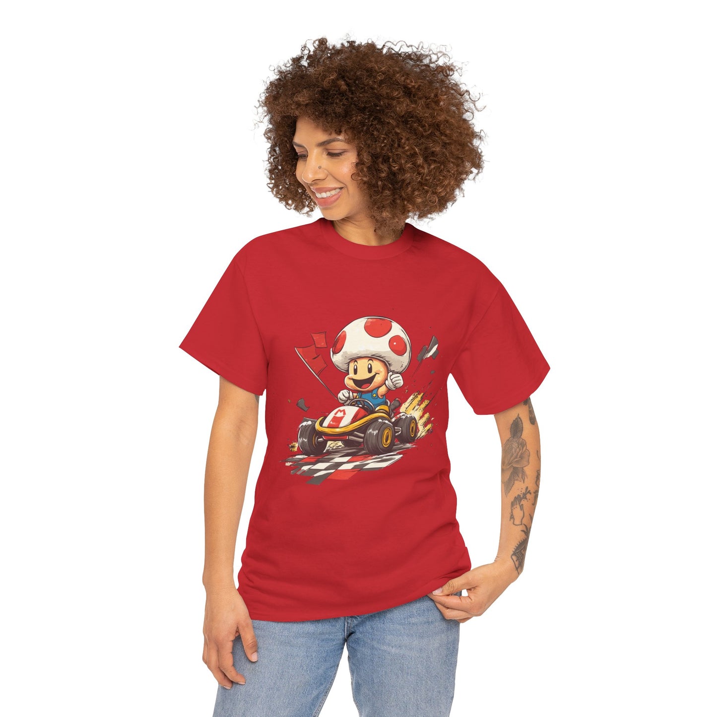 Toad's Victory Lap Tee – Nostalgic Fun for Kids and Adults!