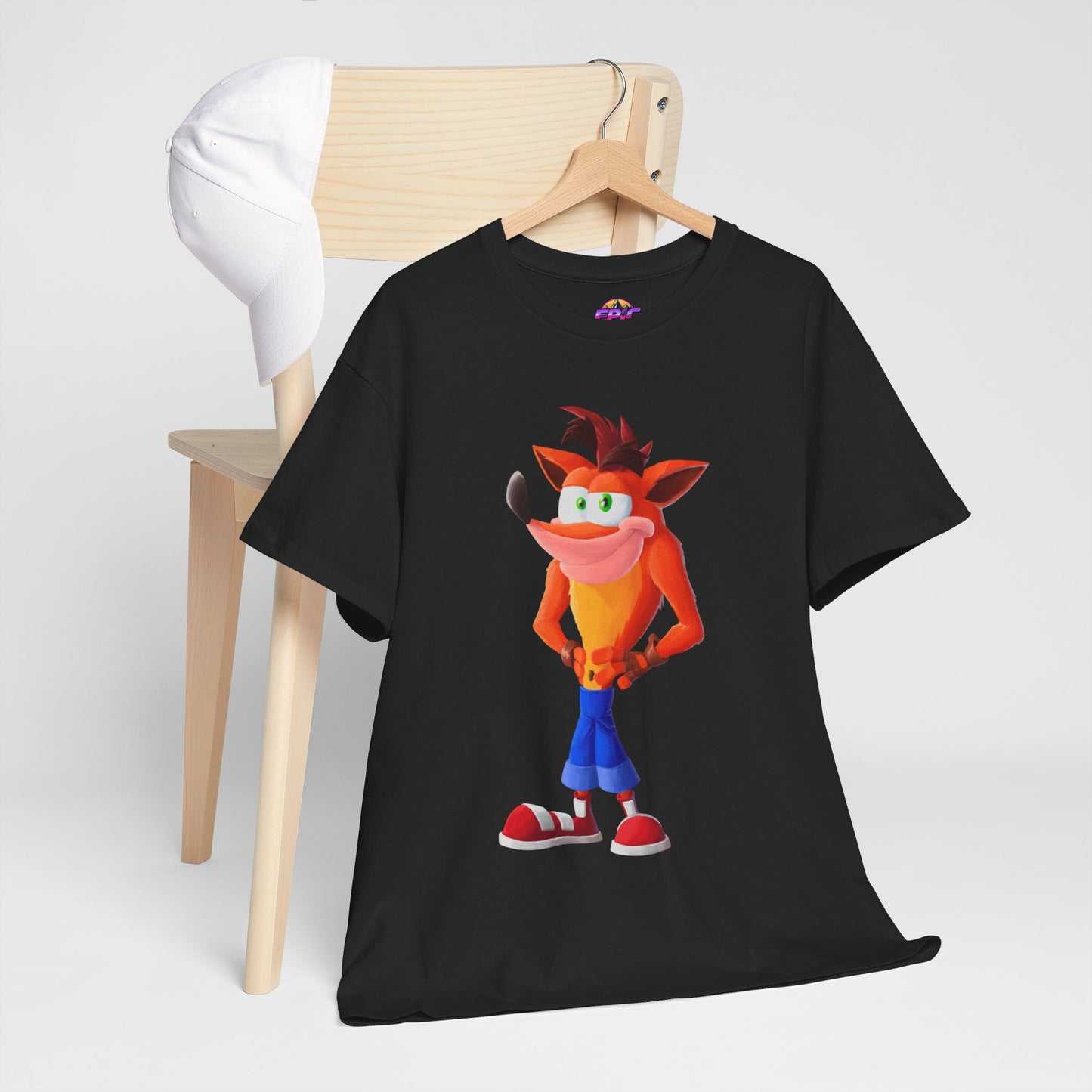 Crash Bandicoot Classic Cotton Tee – Retro Gaming Essential