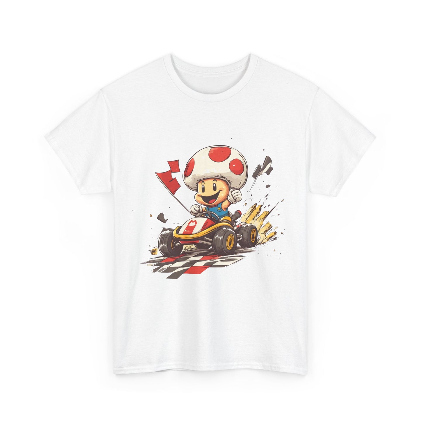 Toad's Victory Lap Tee – Nostalgic Fun for Kids and Adults!