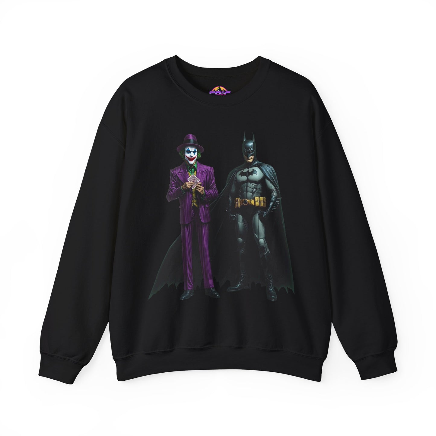 Legends of Gotham Sweatshirt: Batman vs. Joker - Crewneck Sweatshirt