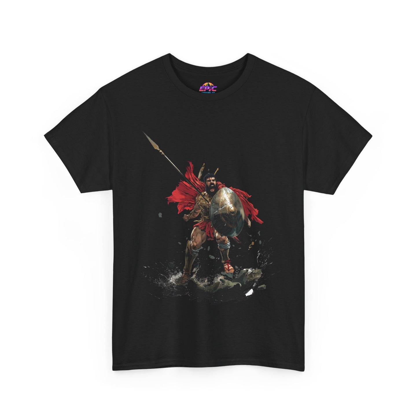 Spartan Fury" Unisex Heavy Cotton Tee