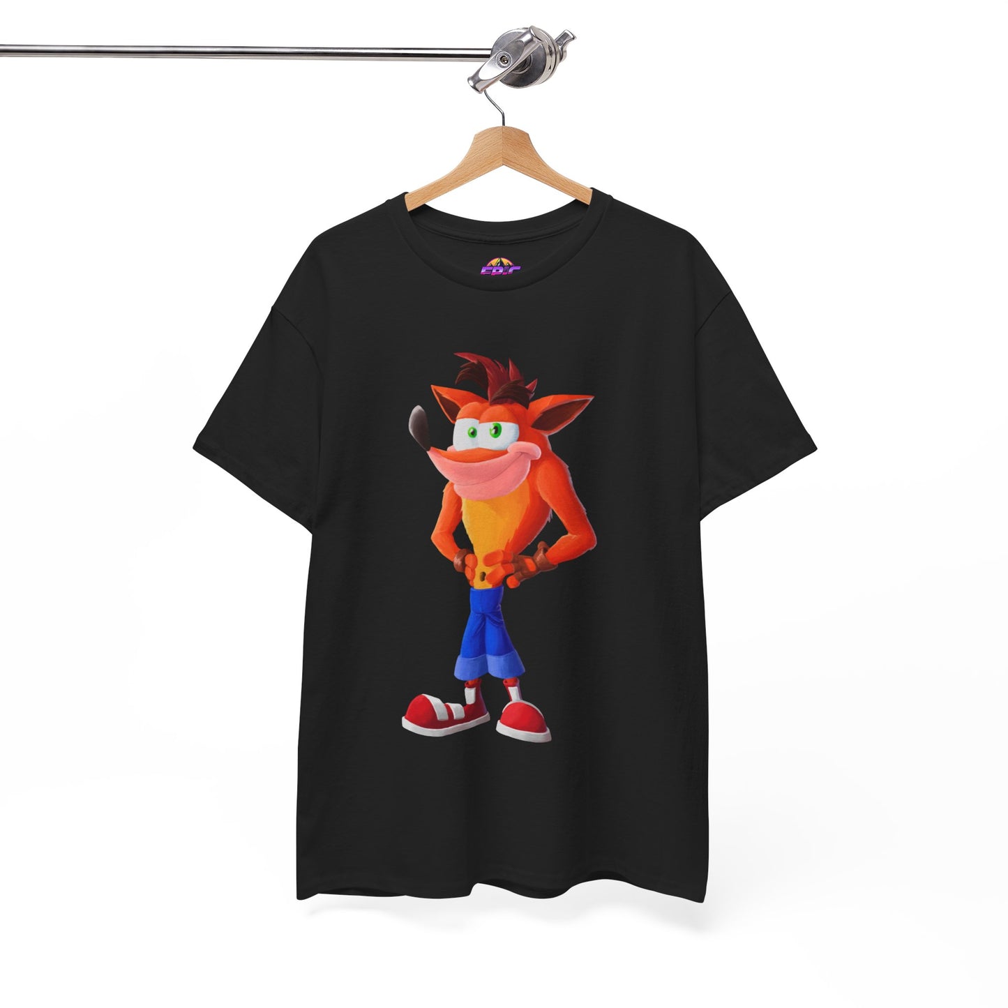 Crash Bandicoot Classic Cotton Tee – Retro Gaming Essential