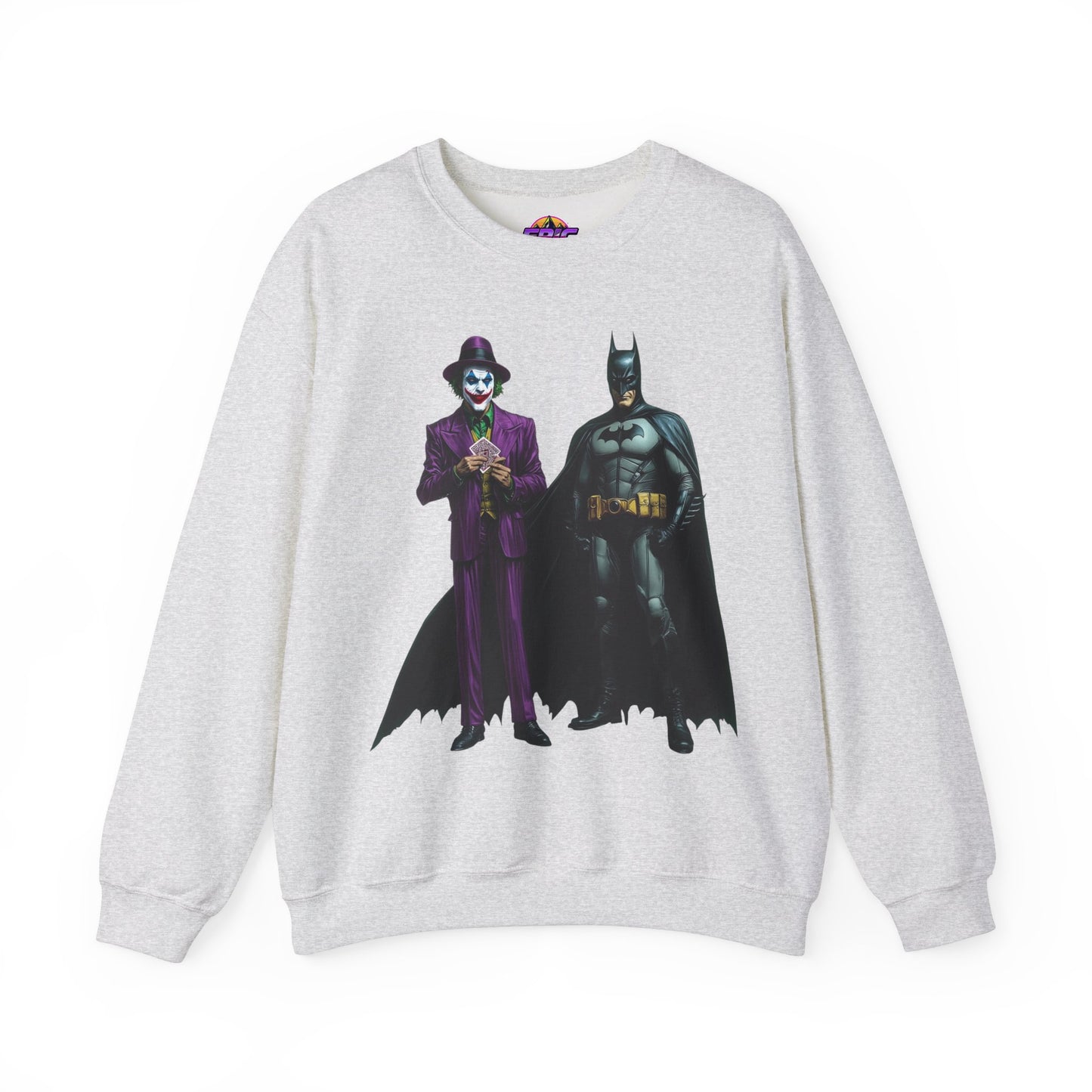 Legends of Gotham Sweatshirt: Batman vs. Joker - Crewneck Sweatshirt