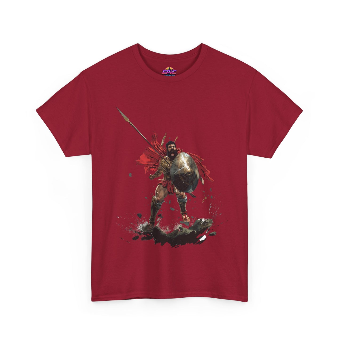 Spartan Fury" Unisex Heavy Cotton Tee