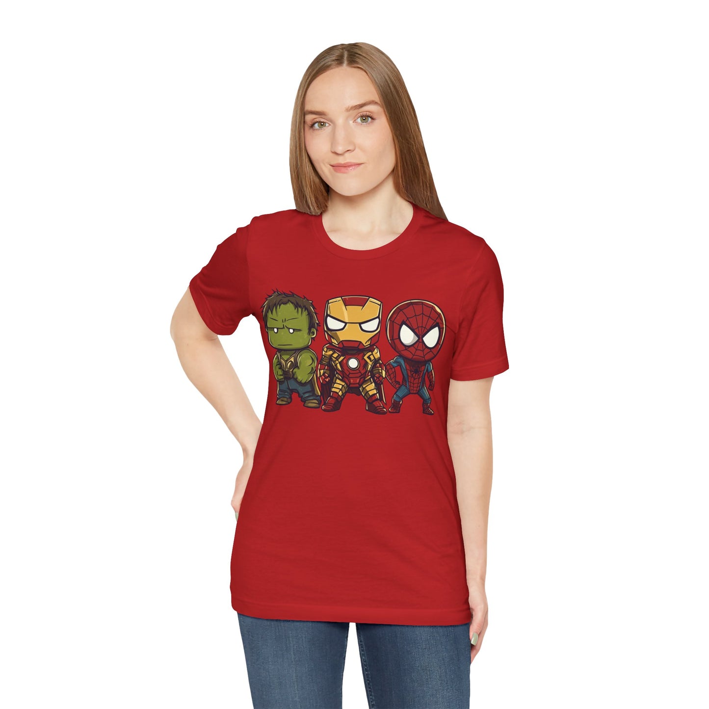 The Avengers Trio Tee – Unisex Jersey Short Sleeve