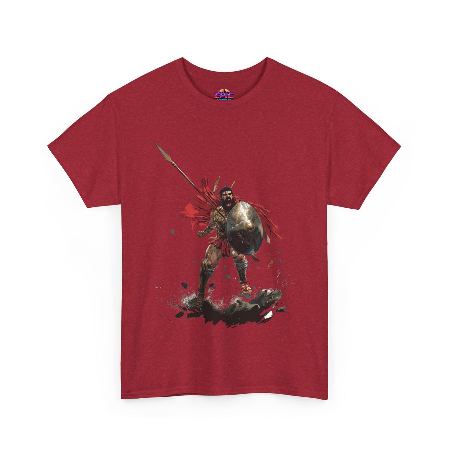 Spartan Fury" Unisex Heavy Cotton Tee