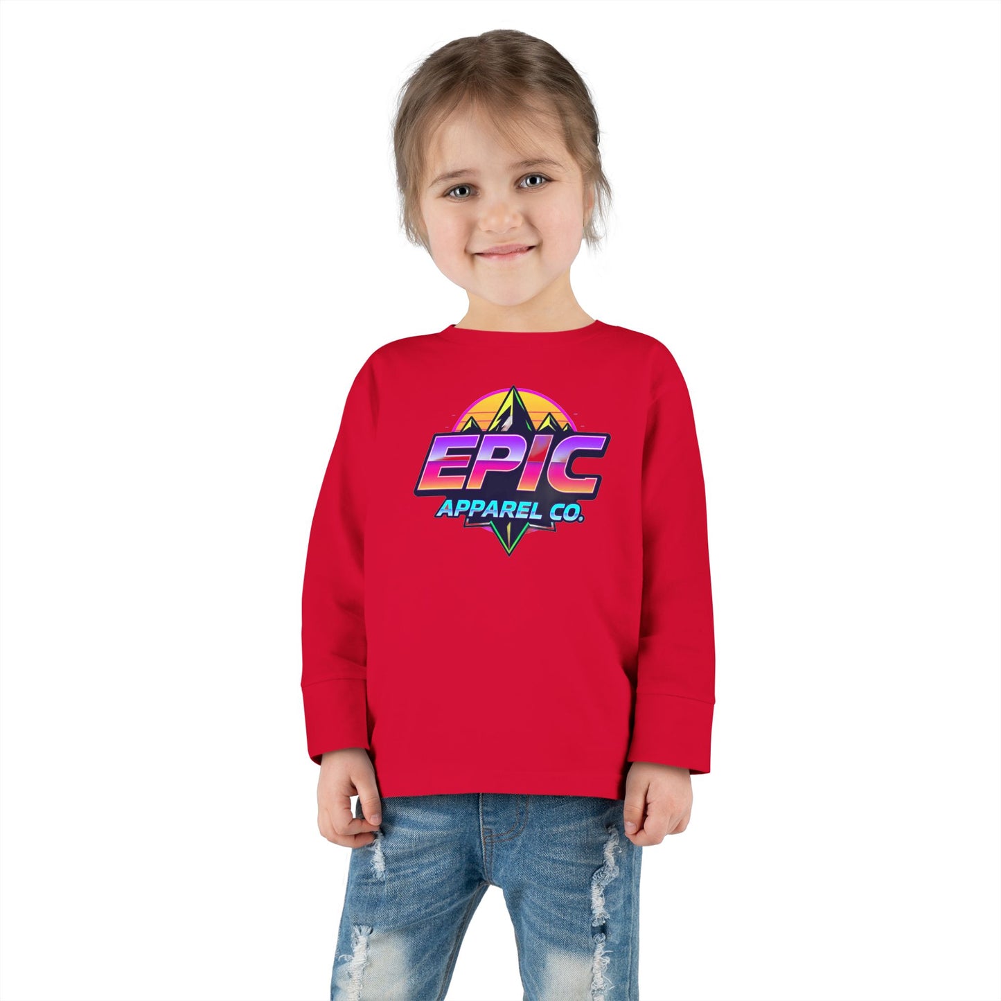 Custom Toddler Long-Sleeve Tee – Soft, Durable, and Perfect for Little Ones