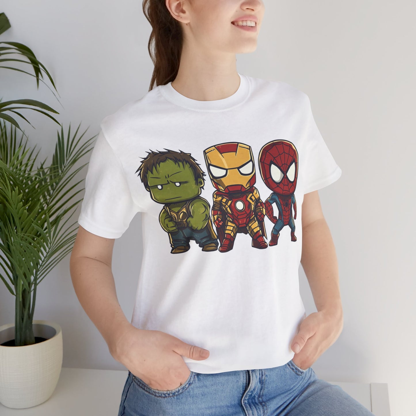 The Avengers Trio Tee – Unisex Jersey Short Sleeve