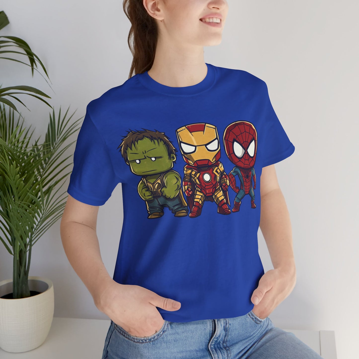 The Avengers Trio Tee – Unisex Jersey Short Sleeve