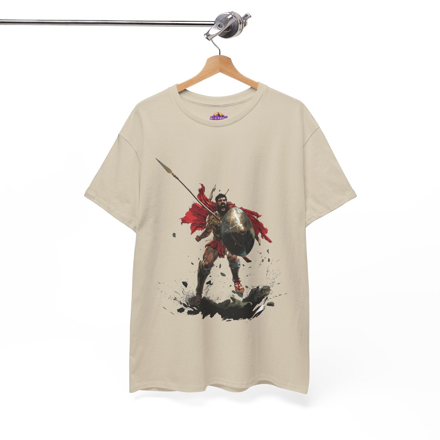 Spartan Fury" Unisex Heavy Cotton Tee