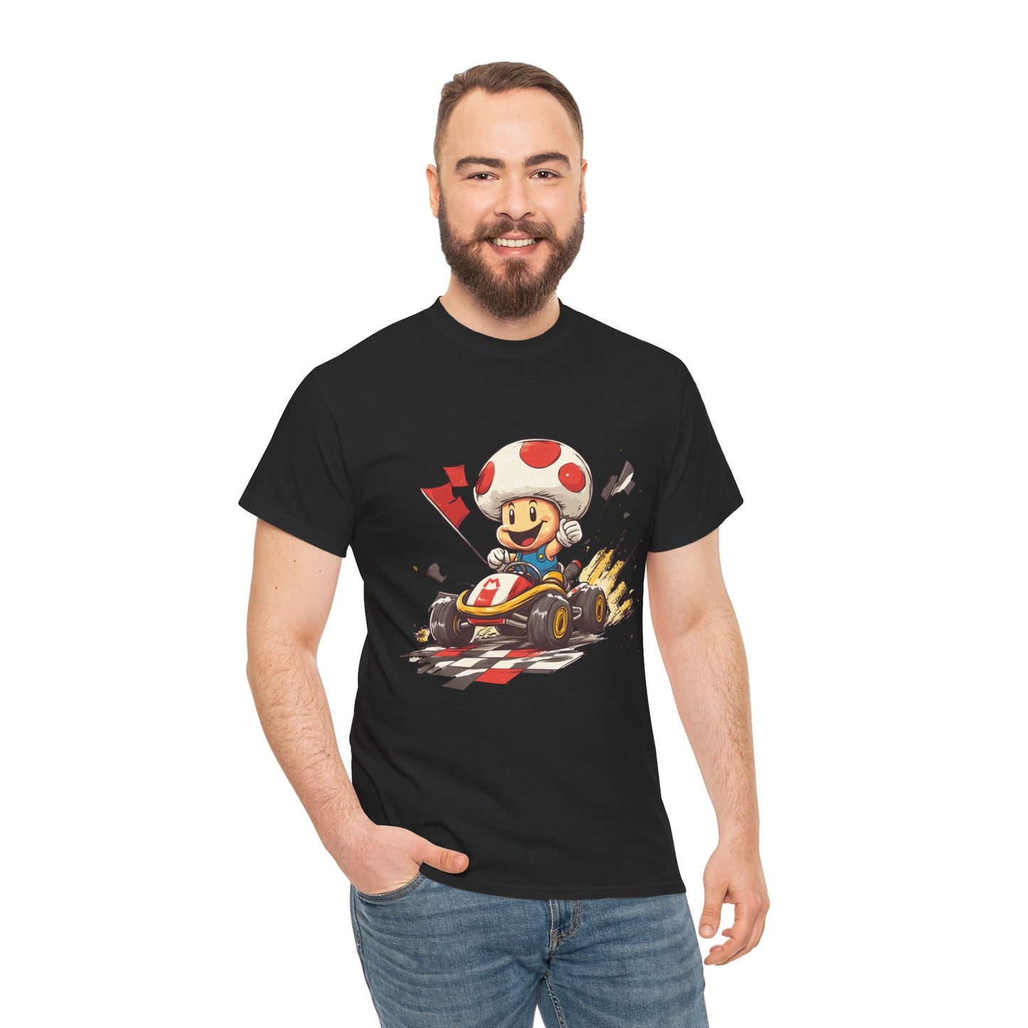 Toad's Victory Lap Tee – Nostalgic Fun for Kids and Adults!