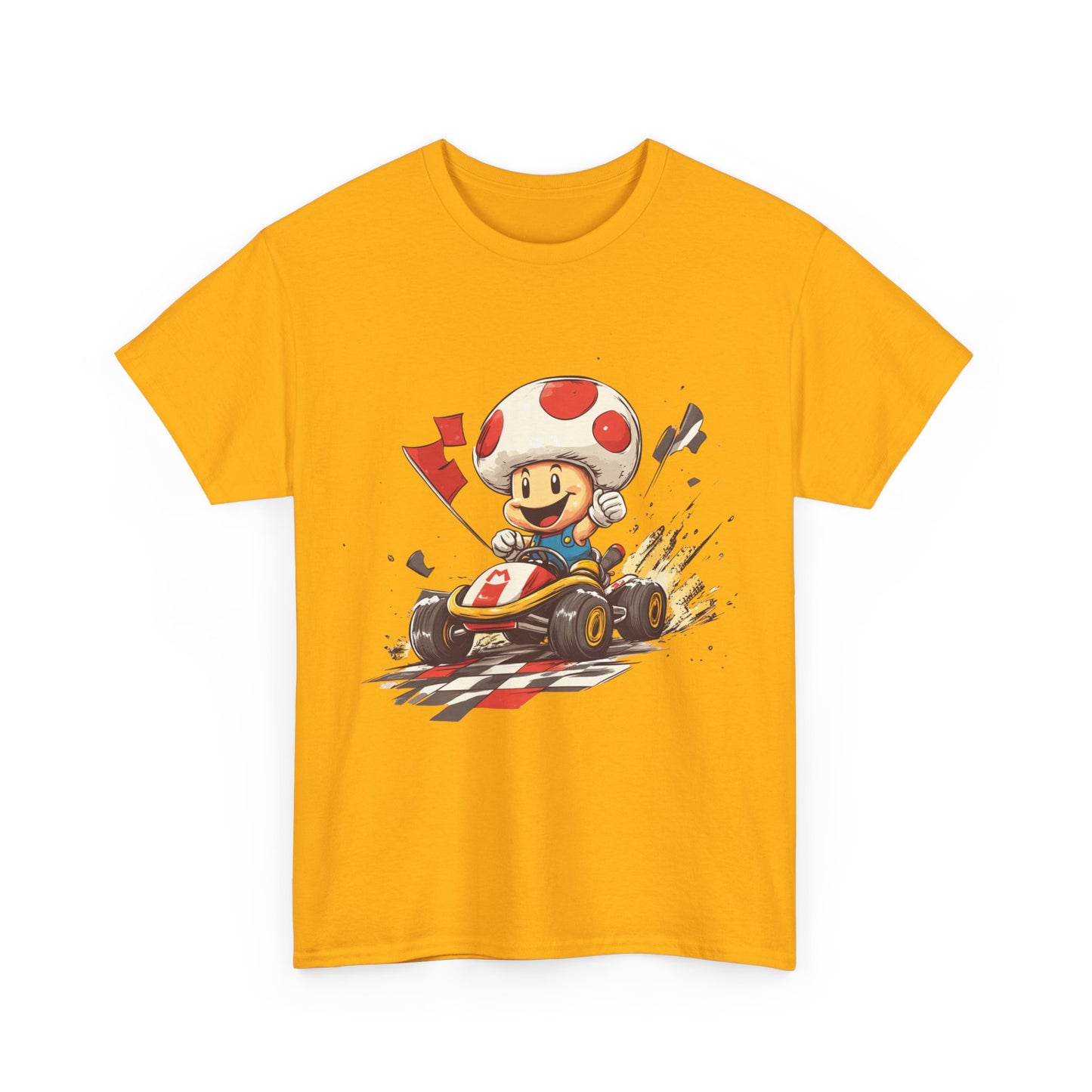 Toad's Victory Lap Tee – Nostalgic Fun for Kids and Adults!