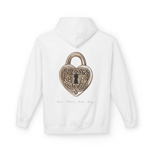 Heart of Lock – Premium Fleece Hoodie