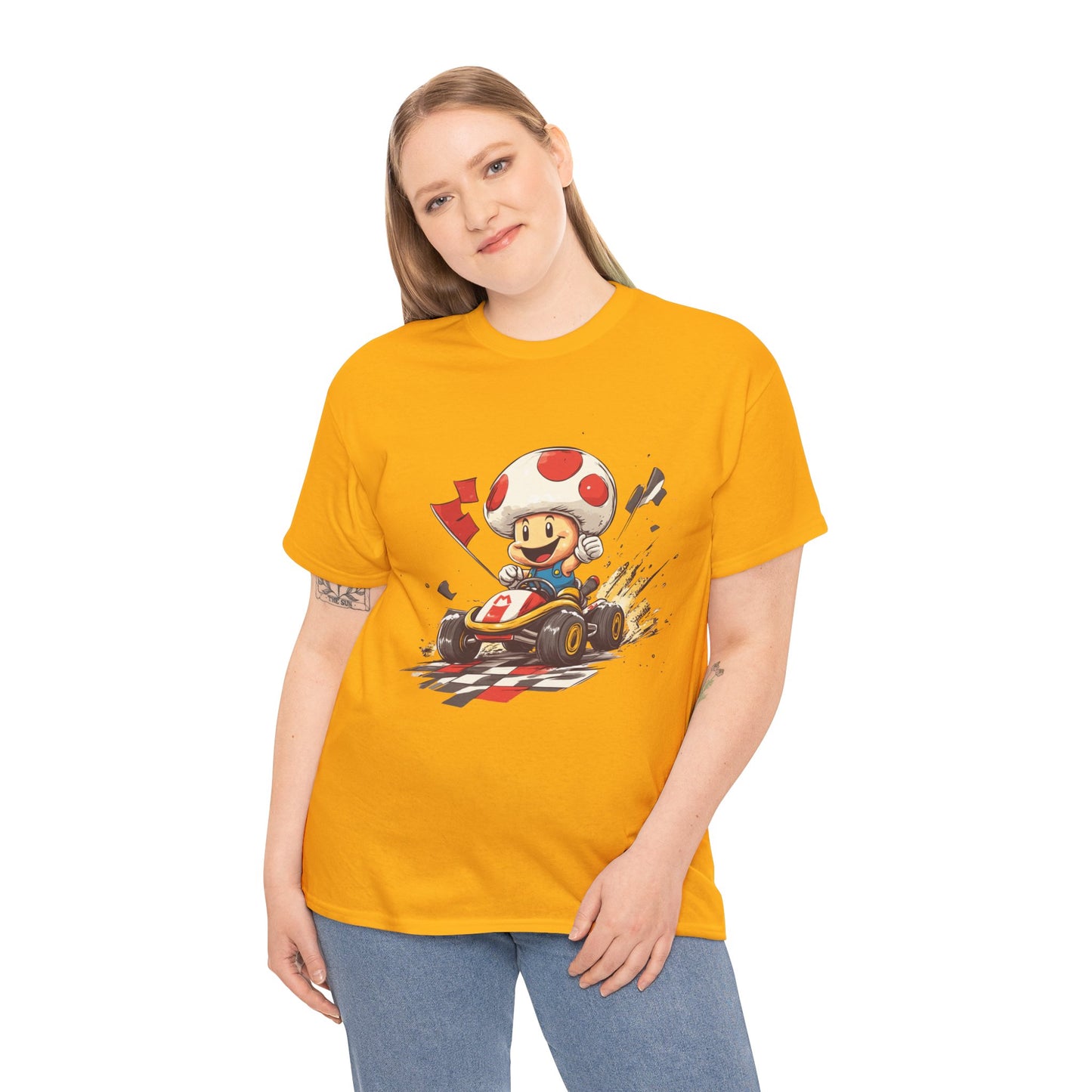 Toad's Victory Lap Tee – Nostalgic Fun for Kids and Adults!