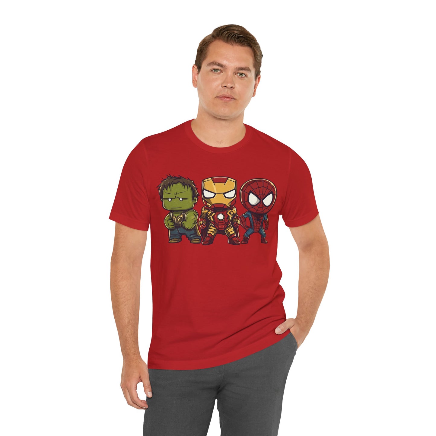 The Avengers Trio Tee – Unisex Jersey Short Sleeve