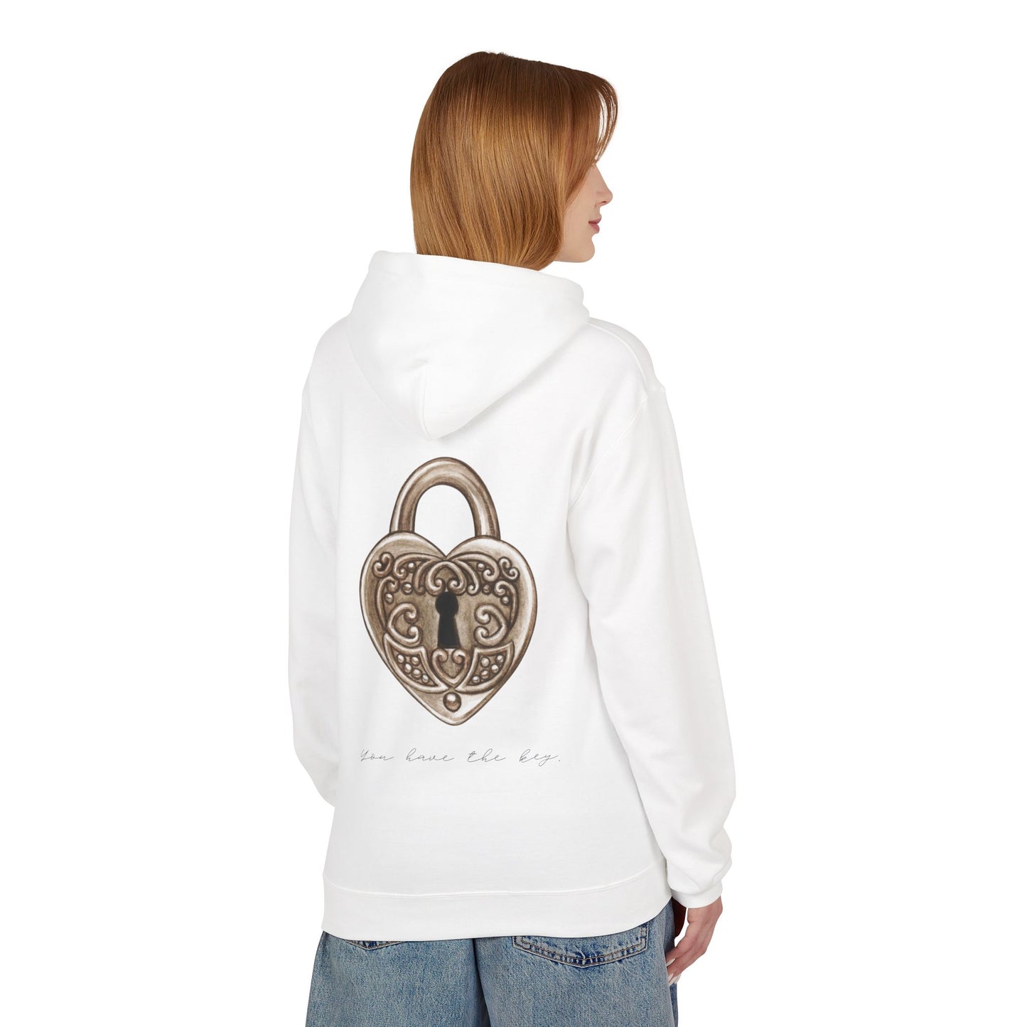 Heart of Lock – Premium Fleece Hoodie