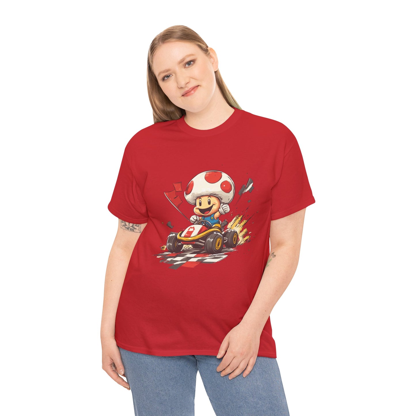 Toad's Victory Lap Tee – Nostalgic Fun for Kids and Adults!