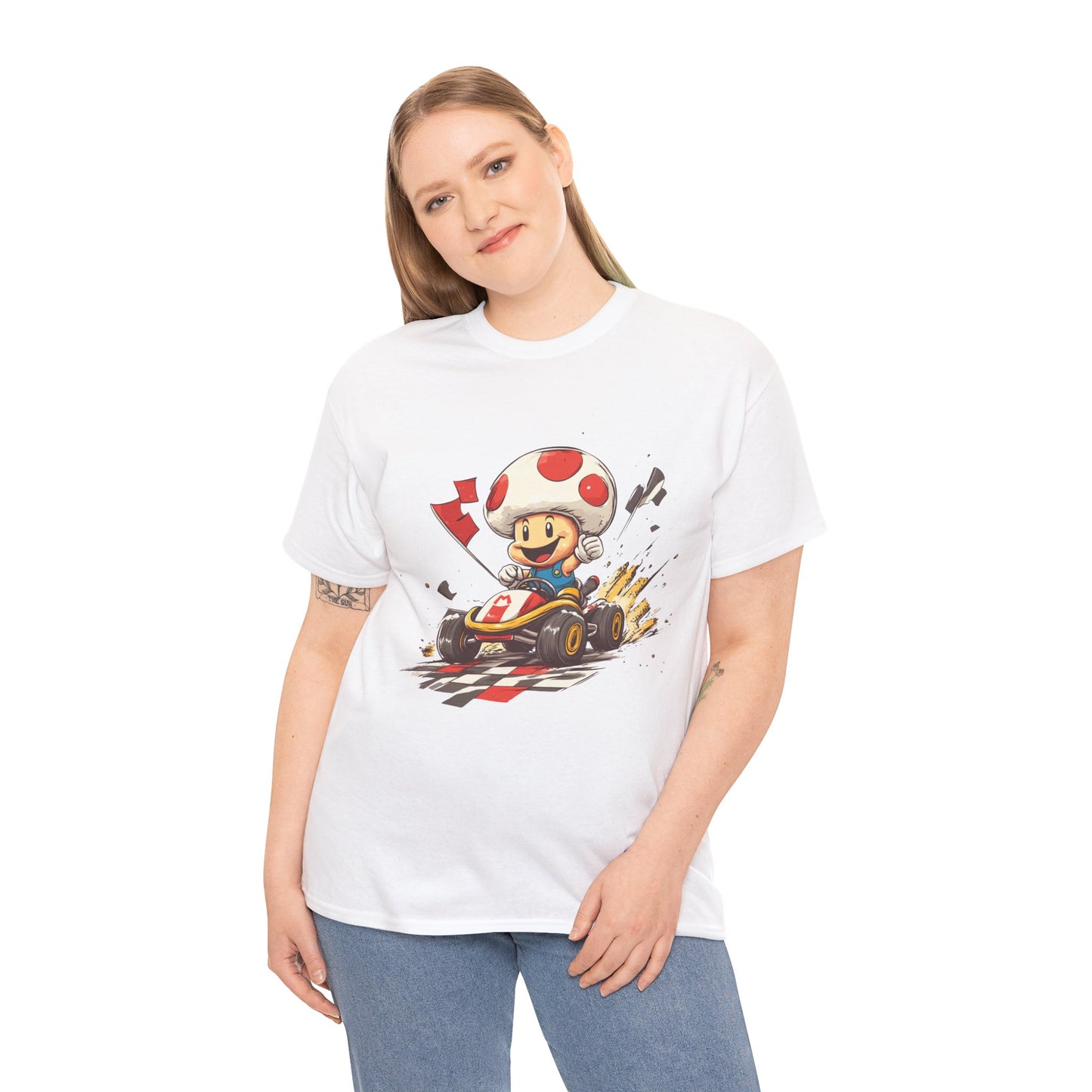 Toad's Victory Lap Tee – Nostalgic Fun for Kids and Adults!