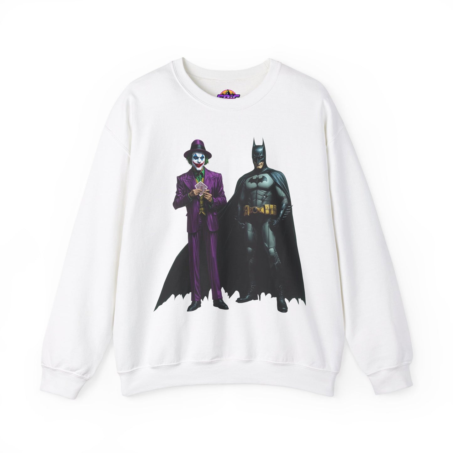 Legends of Gotham Sweatshirt: Batman vs. Joker - Crewneck Sweatshirt