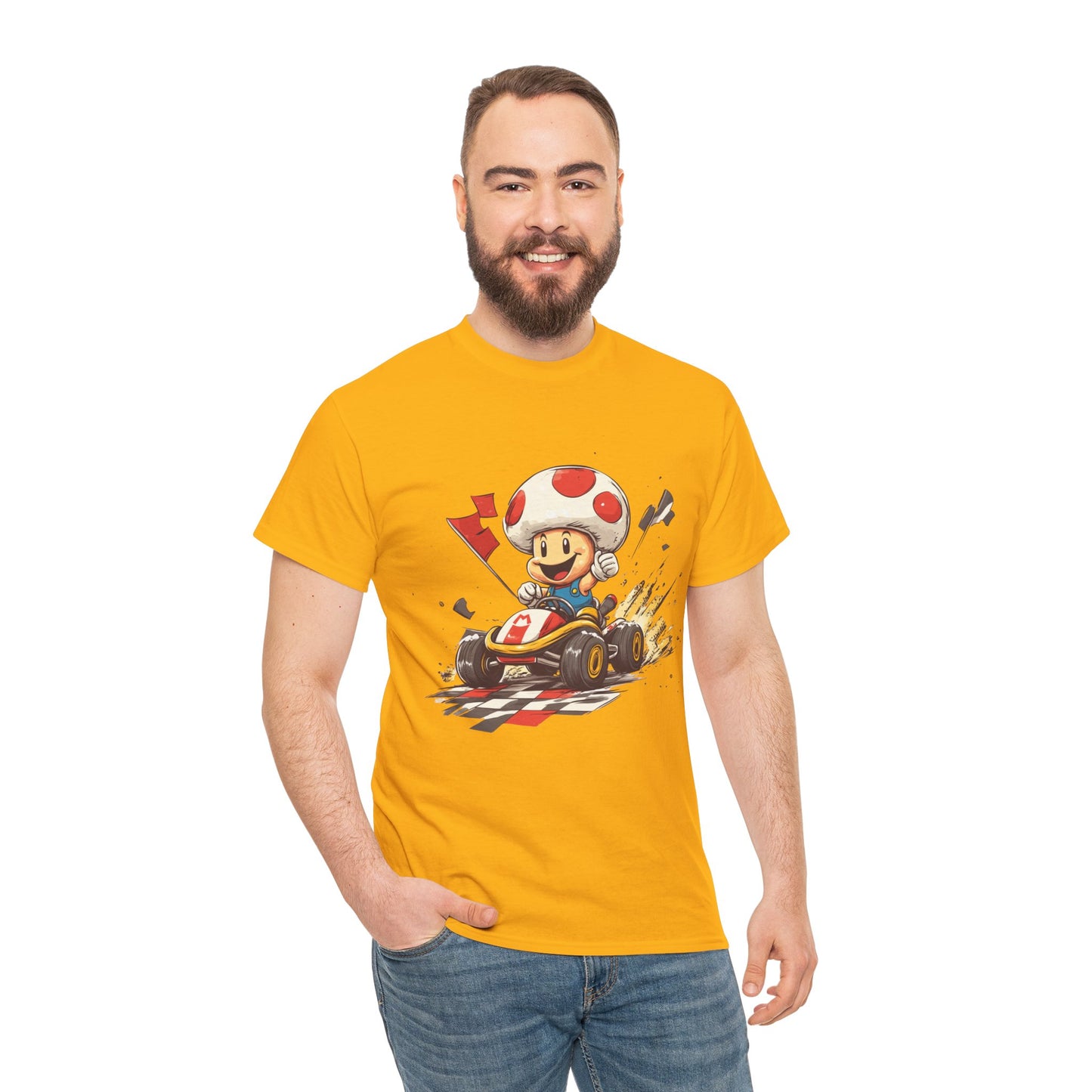 Toad's Victory Lap Tee – Nostalgic Fun for Kids and Adults!