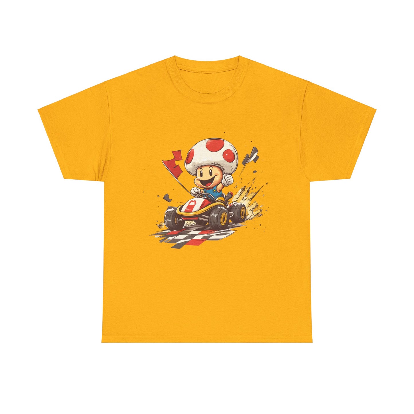 Toad's Victory Lap Tee – Nostalgic Fun for Kids and Adults!