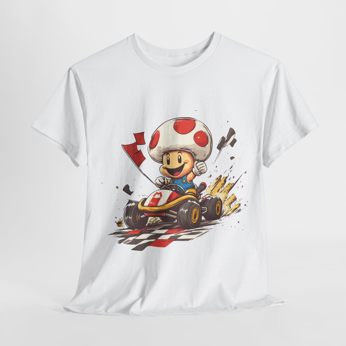 Toad's Victory Lap Tee – Nostalgic Fun for Kids and Adults!