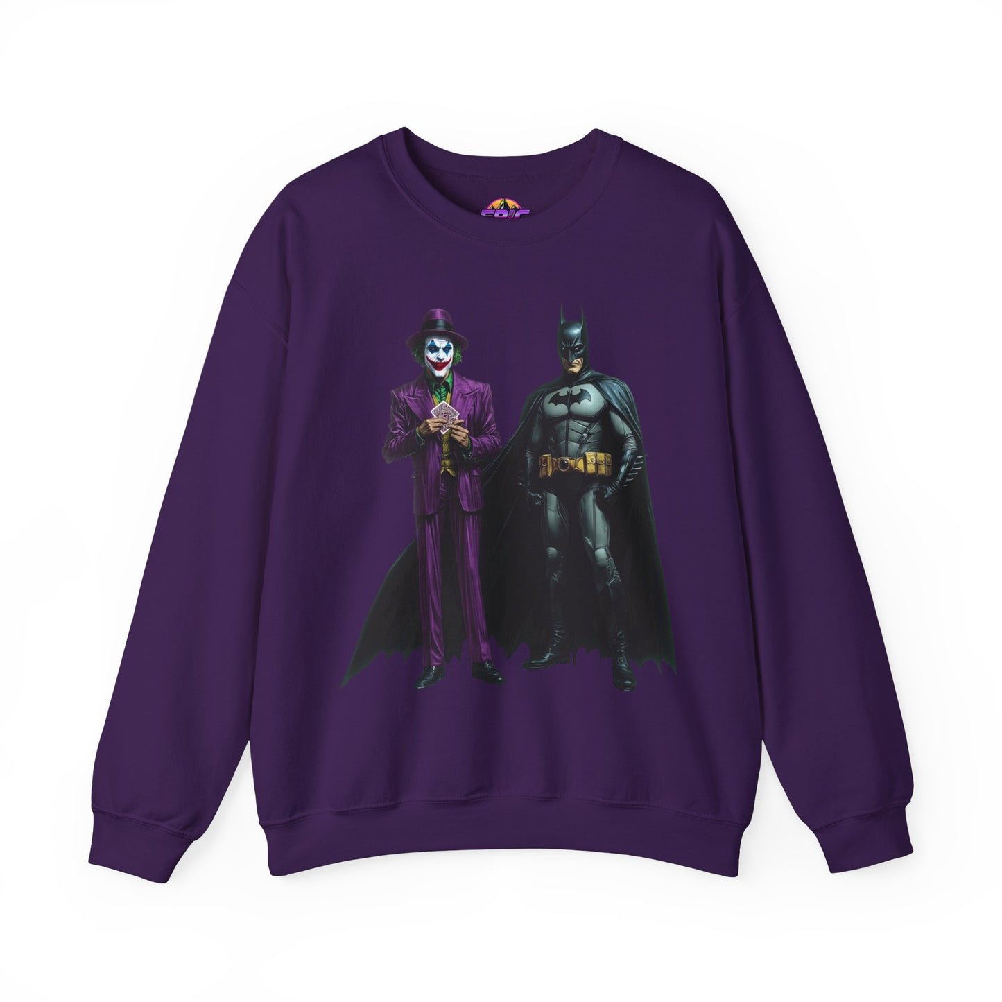 Legends of Gotham Sweatshirt: Batman vs. Joker - Crewneck Sweatshirt