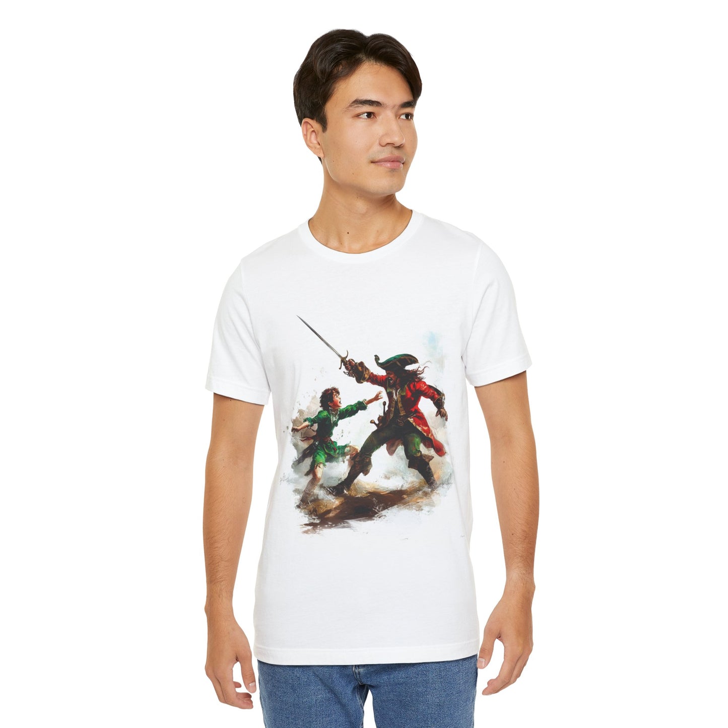 Neverland Showdown: Peter Pan vs. Captain Hook Tee