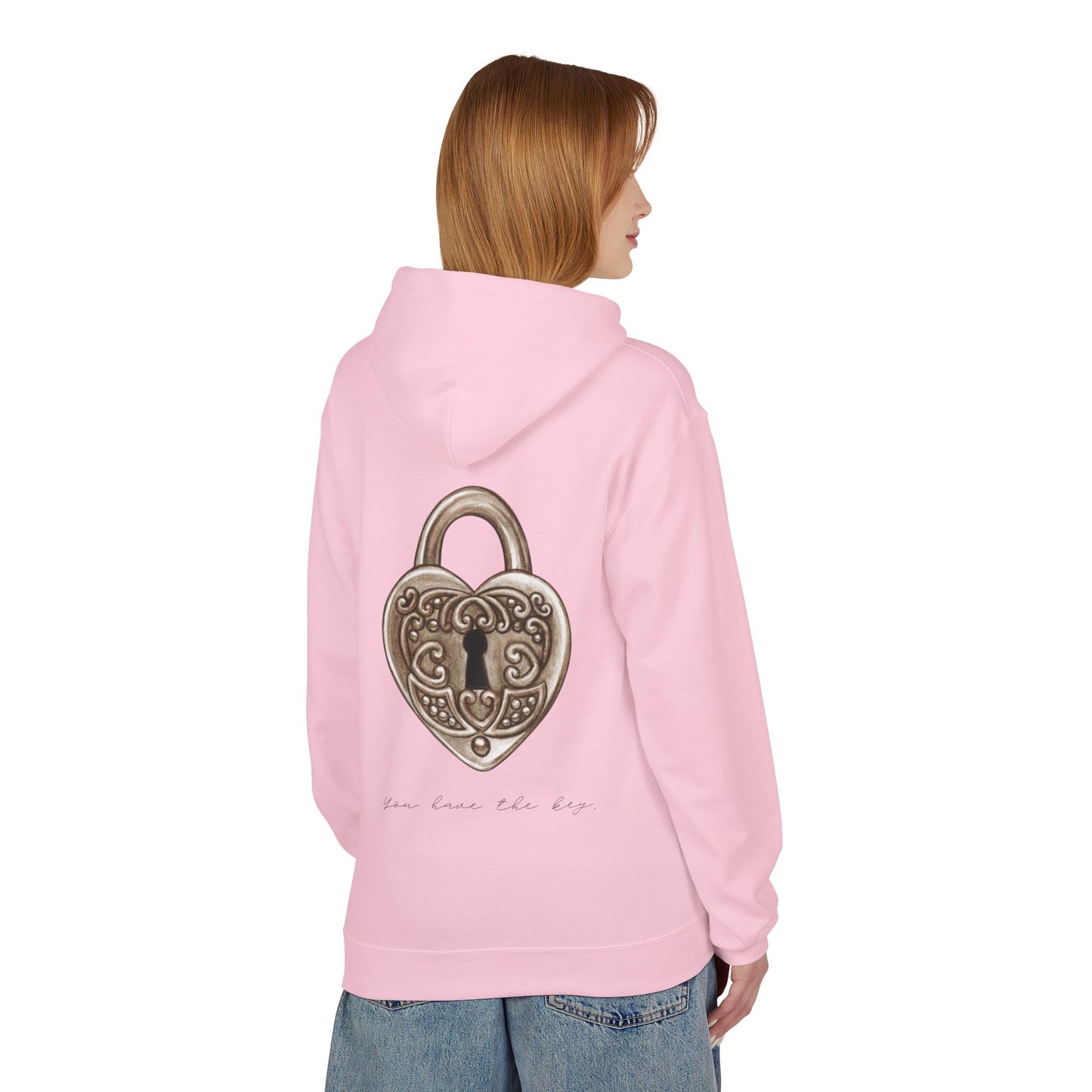 Heart of Lock – Premium Fleece Hoodie