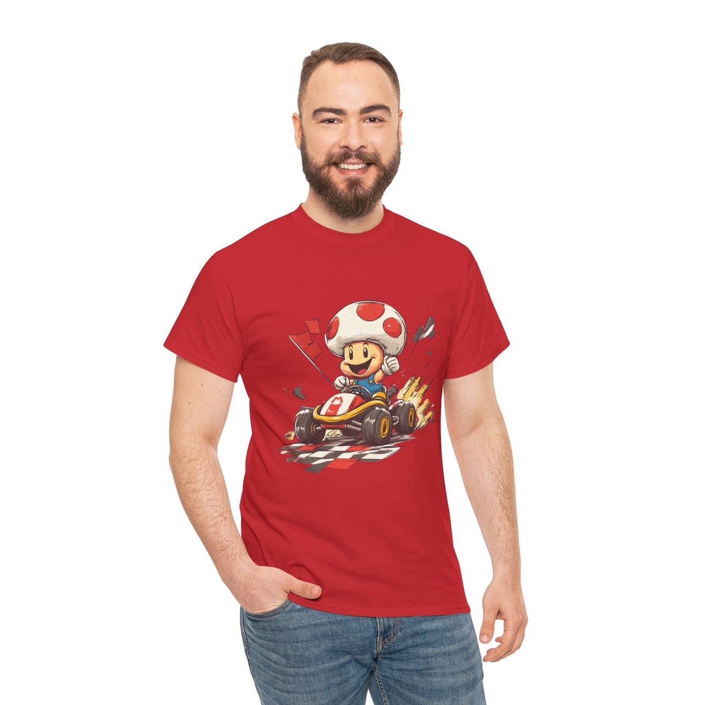 Toad's Victory Lap Tee – Nostalgic Fun for Kids and Adults!