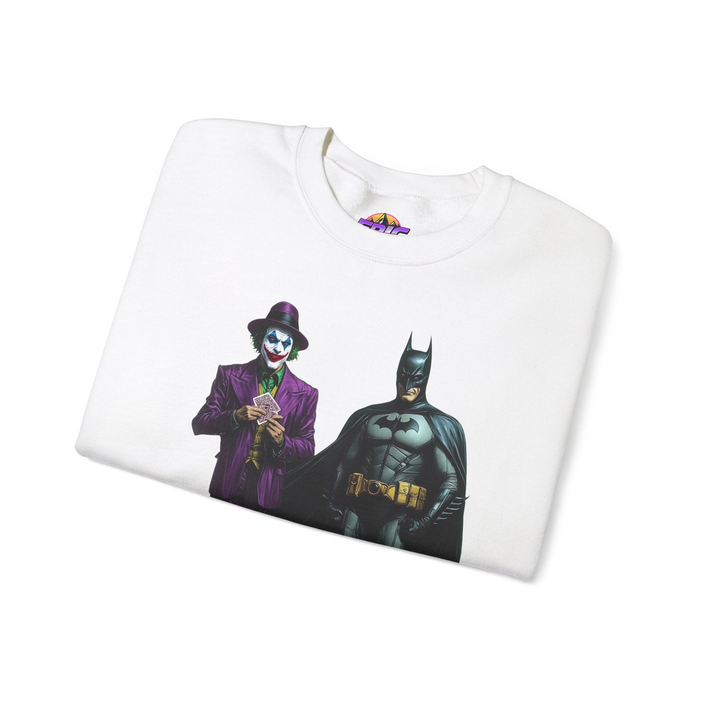 Legends of Gotham Sweatshirt: Batman vs. Joker - Crewneck Sweatshirt