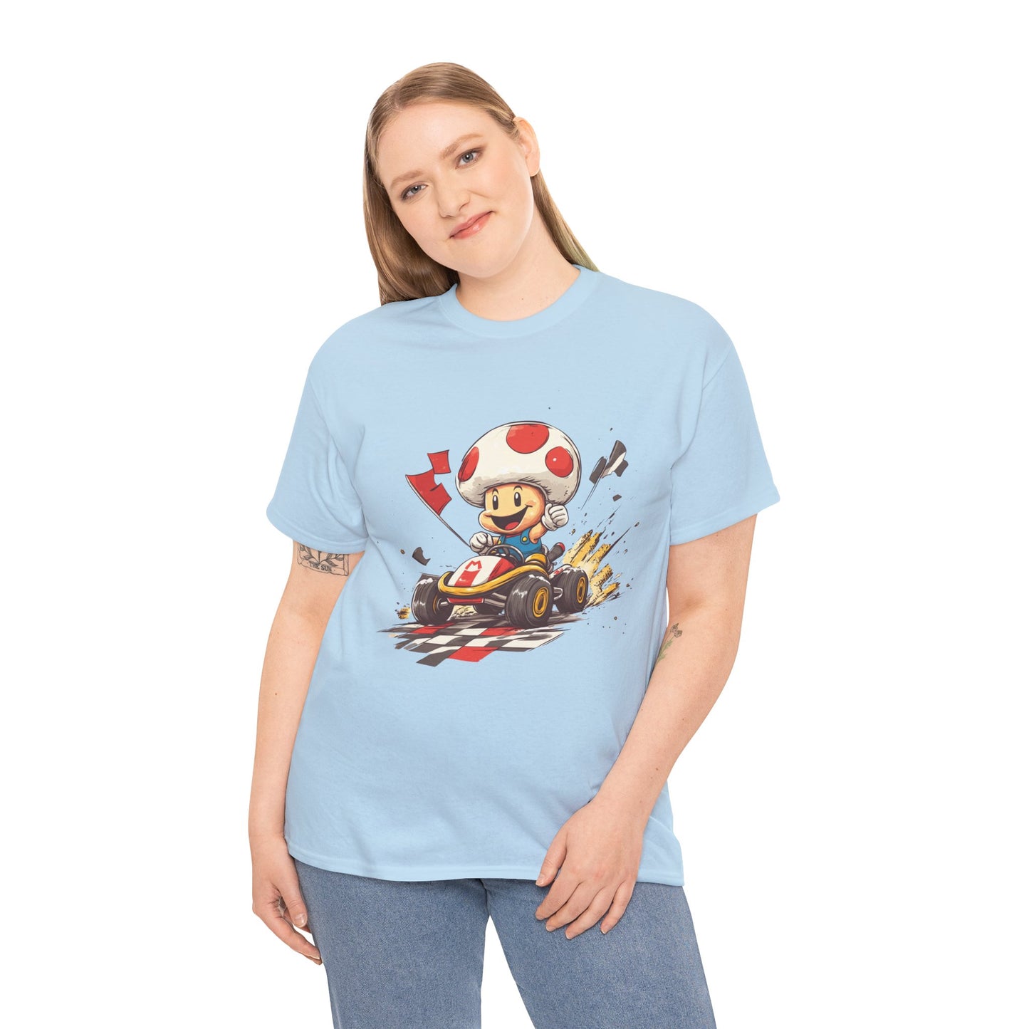 Toad's Victory Lap Tee – Nostalgic Fun for Kids and Adults!