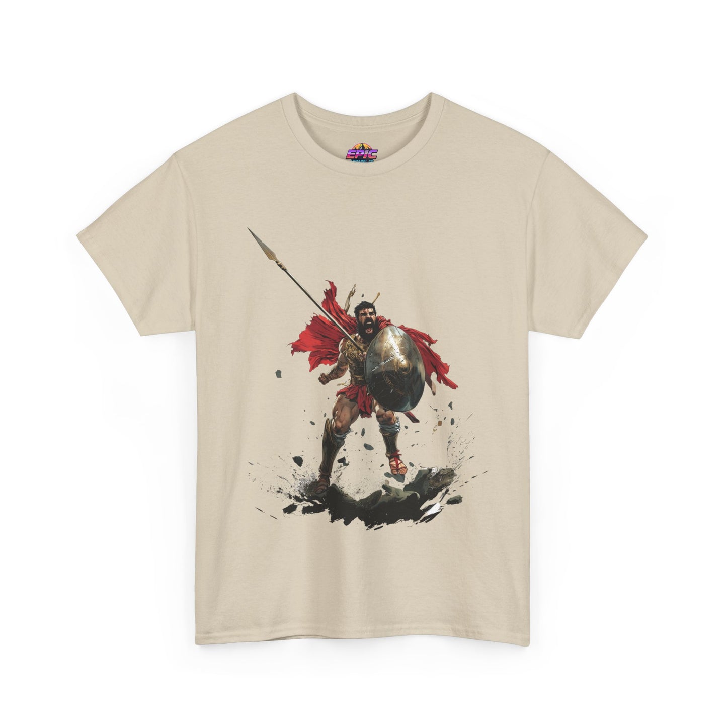 Spartan Fury" Unisex Heavy Cotton Tee