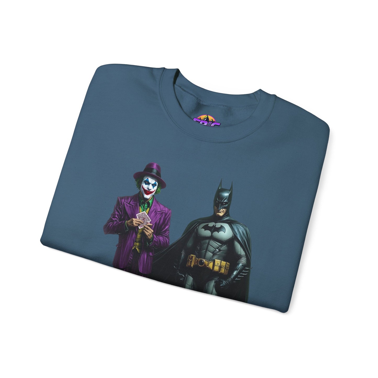 Legends of Gotham Sweatshirt: Batman vs. Joker - Crewneck Sweatshirt