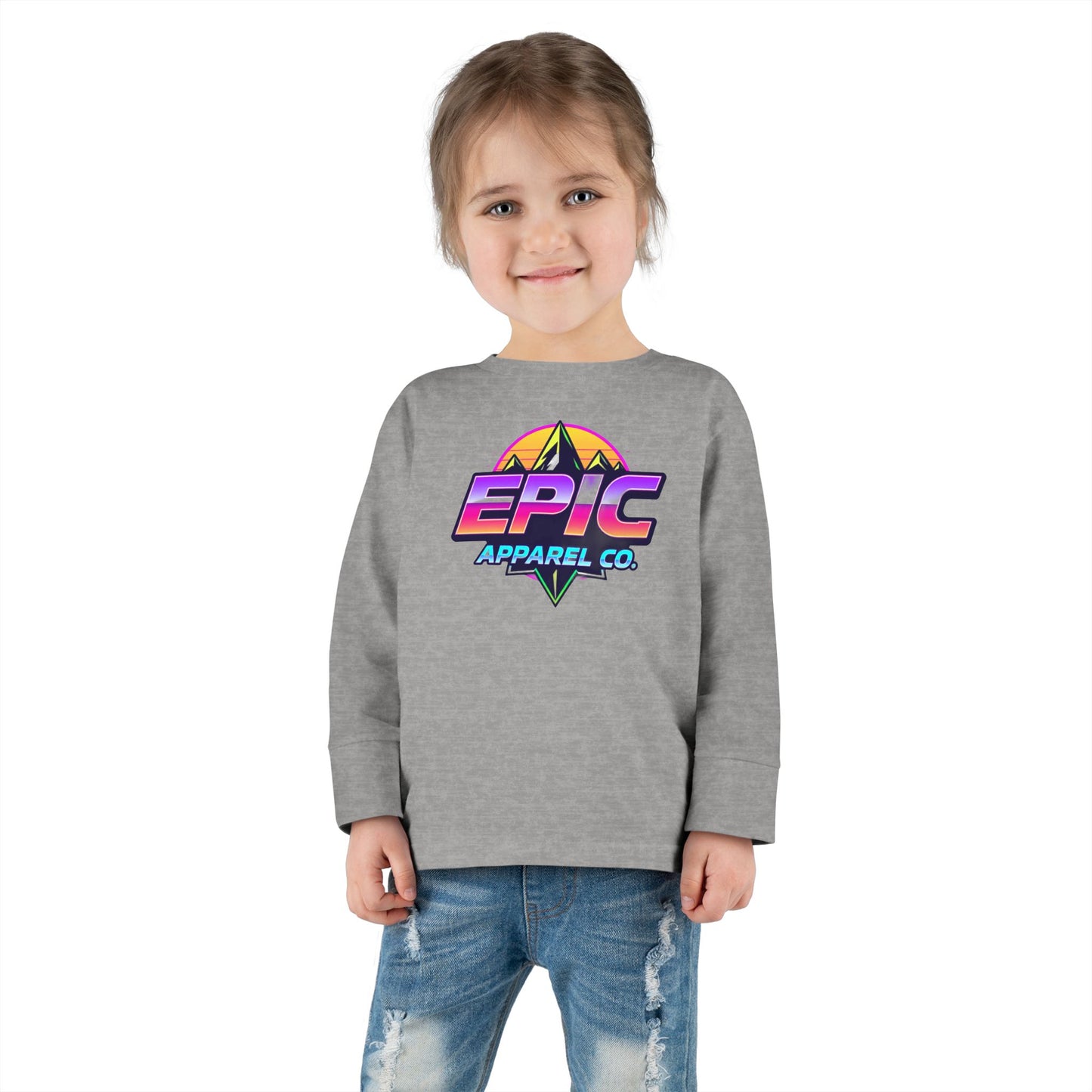 Custom Toddler Long-Sleeve Tee – Soft, Durable, and Perfect for Little Ones