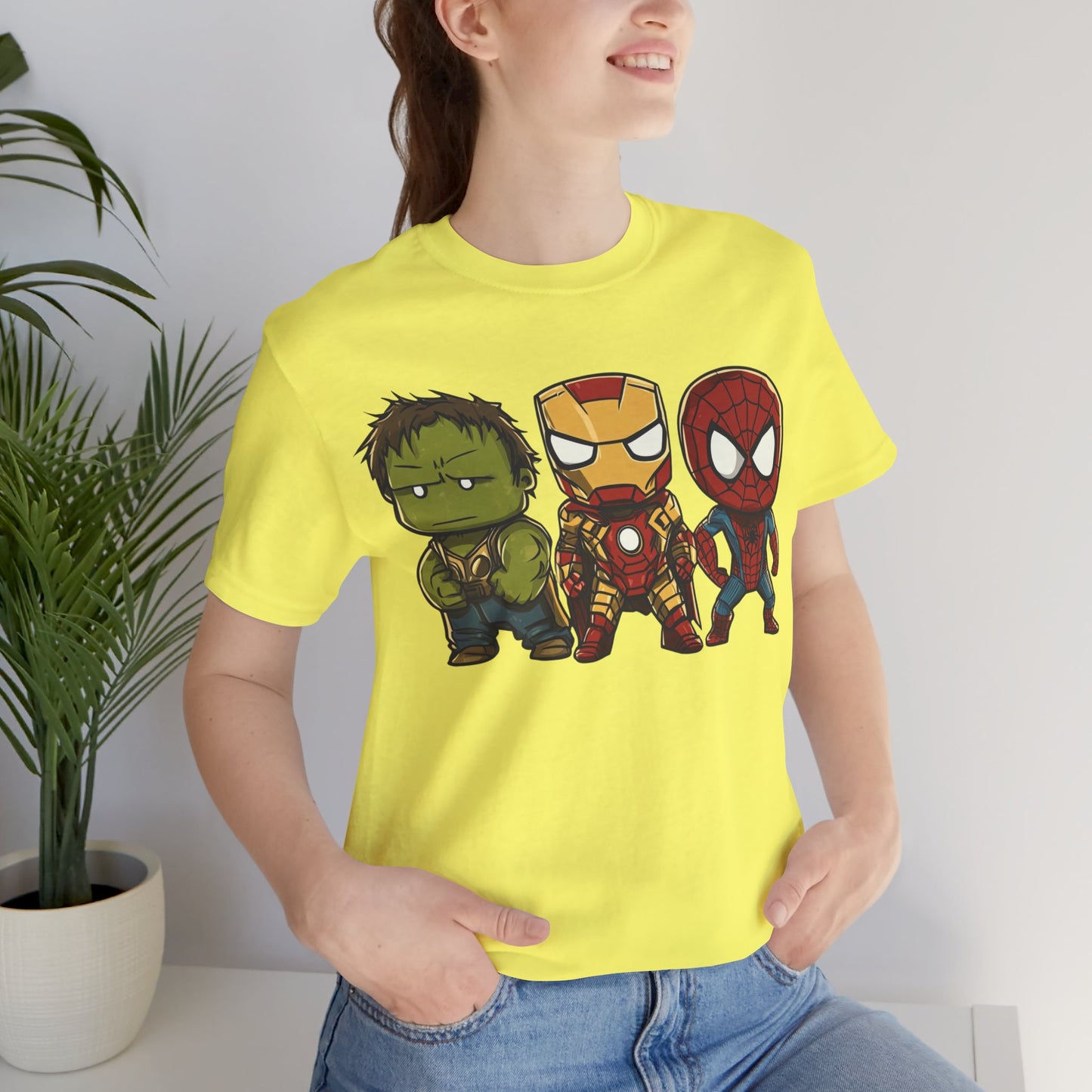 The Avengers Trio Tee – Unisex Jersey Short Sleeve