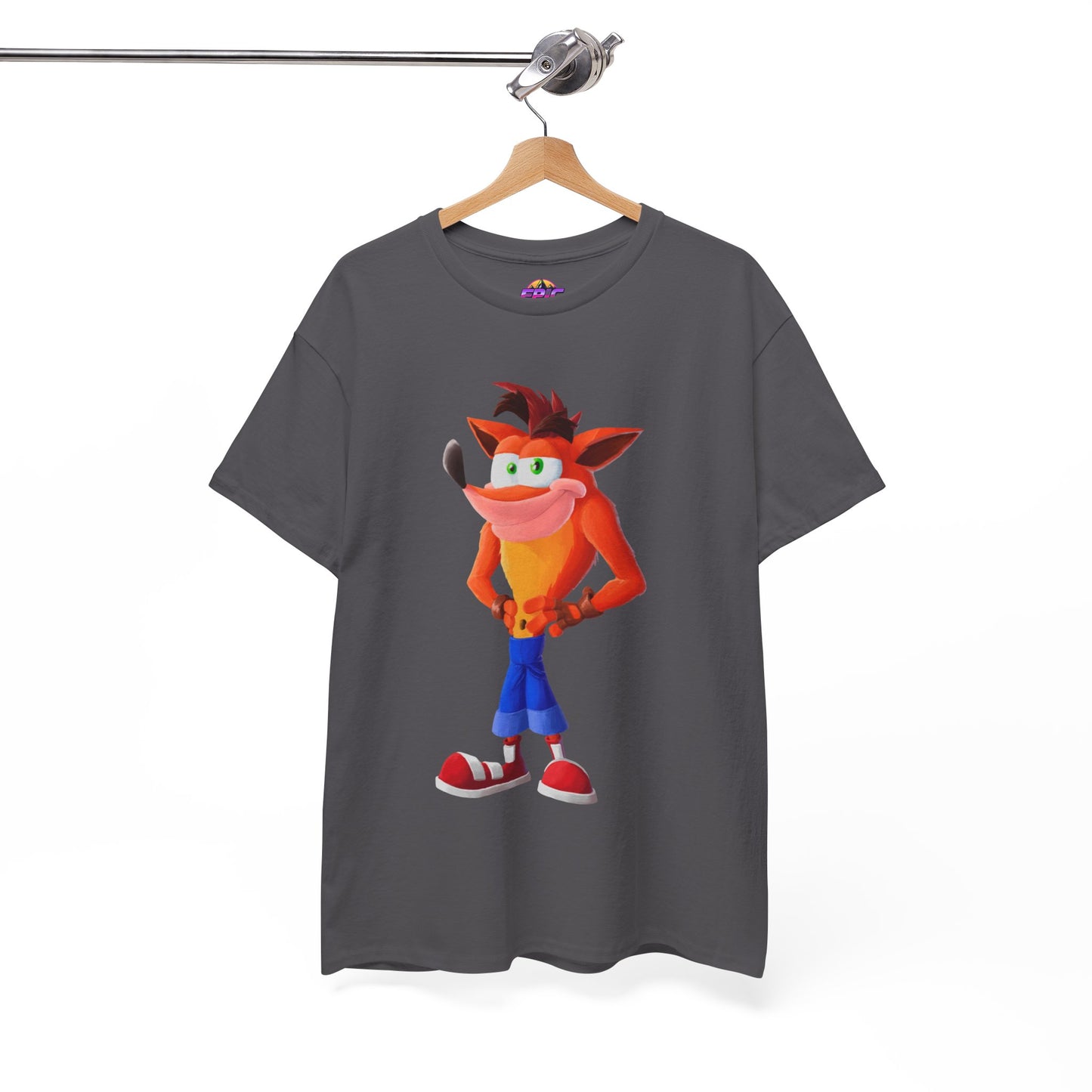 Crash Bandicoot Classic Cotton Tee – Retro Gaming Essential