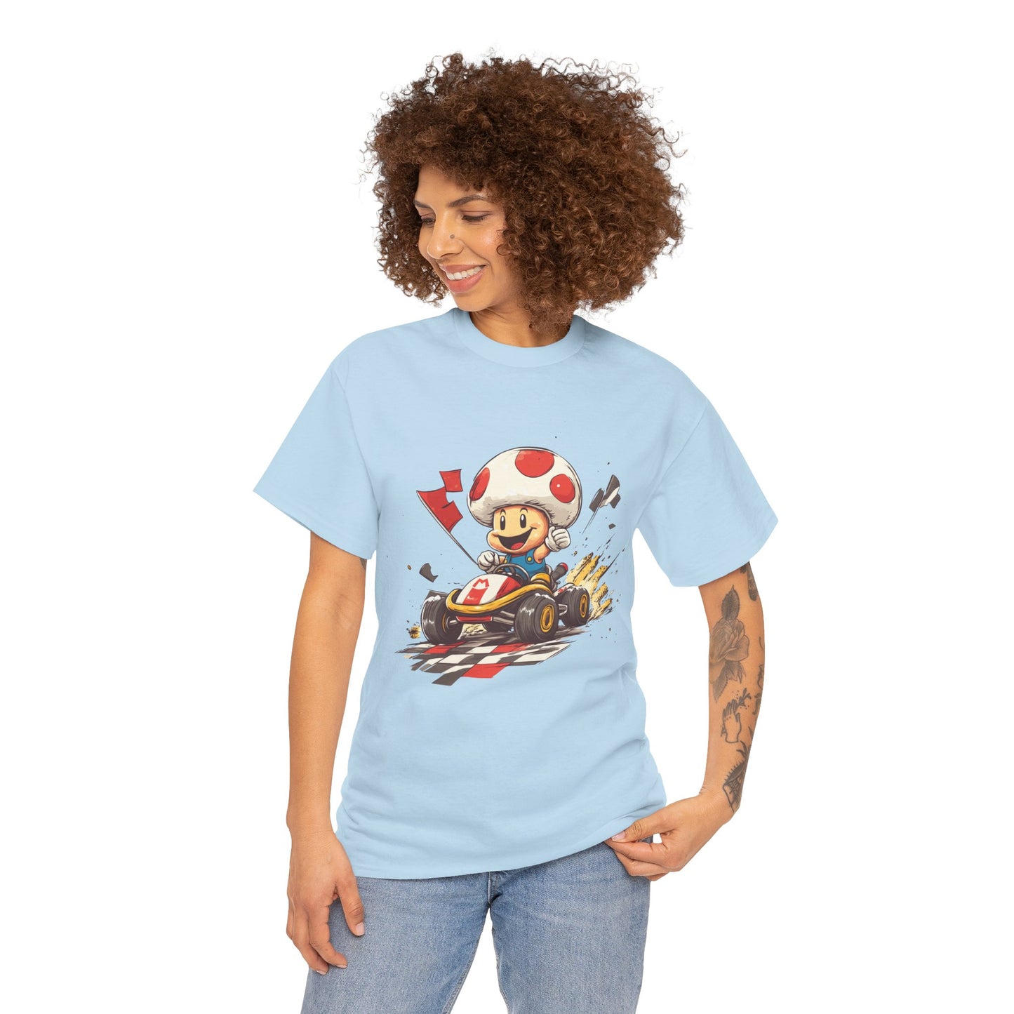 Toad's Victory Lap Tee – Nostalgic Fun for Kids and Adults!